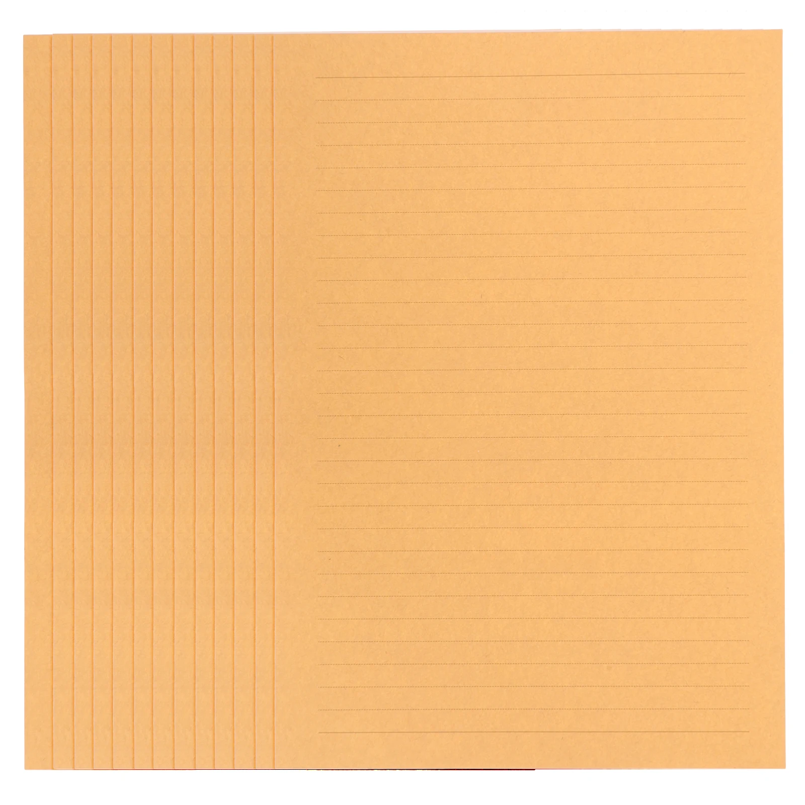 

Retro Kraft Letter Writing Paper Blank Stationery Vintage Style Decorative Note Paper For Invitation Notes Poems Crafts