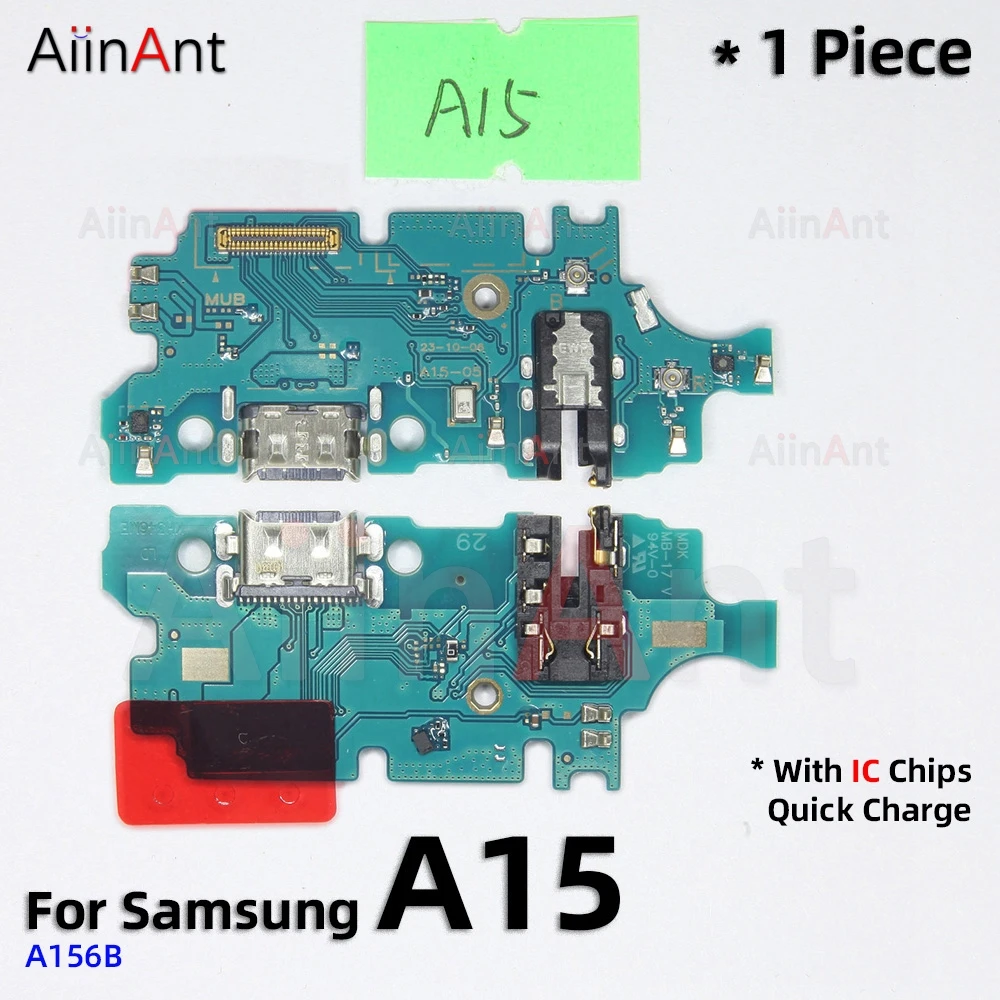 Dock USB Charger Quick Charging Port Connector Board Flex Cable For Samsung Galaxy A10 A10E A10S A11 A12 A12S A13 A13S A14 A15