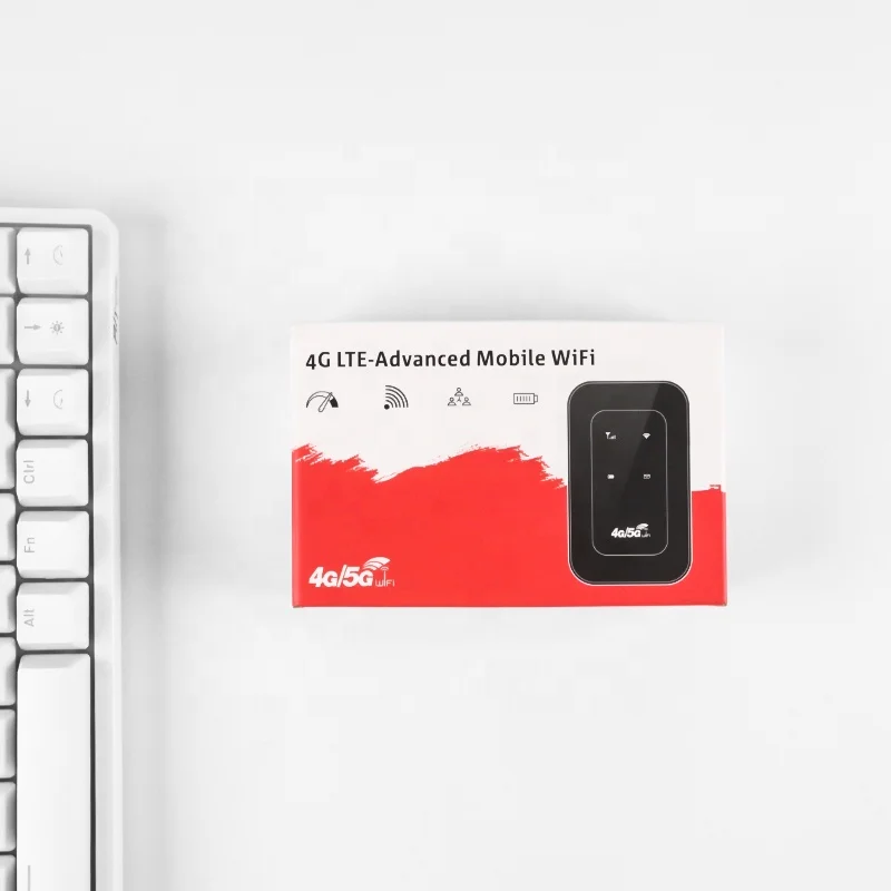 Router WiFi tascabile con slot per schede SIM eSIM Ripetitore 4G LTE per comunicazione esterna e scheda SIM router WiFi di rete