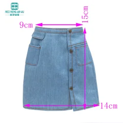 BJD clothes 58-60cm1/3 BJD SD DD moving ball joint Doll Accessories Fashion Denim Skirts toys gift