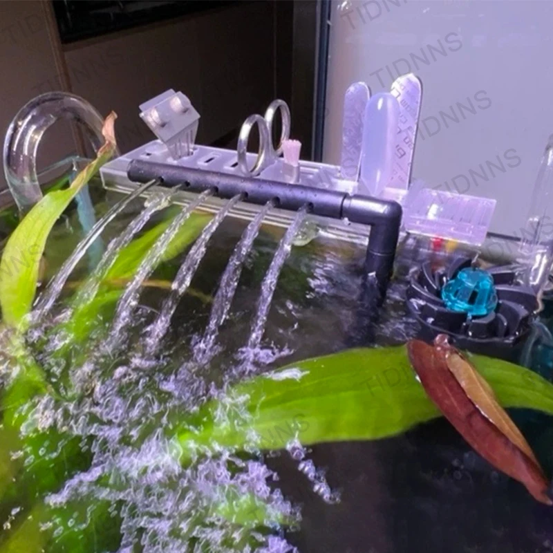 3w Fish Tank Electric Oil Removal Film Water Surface Mini Oil Film Processor Aquarium Oxygenation Silent Circulation Filter 220v