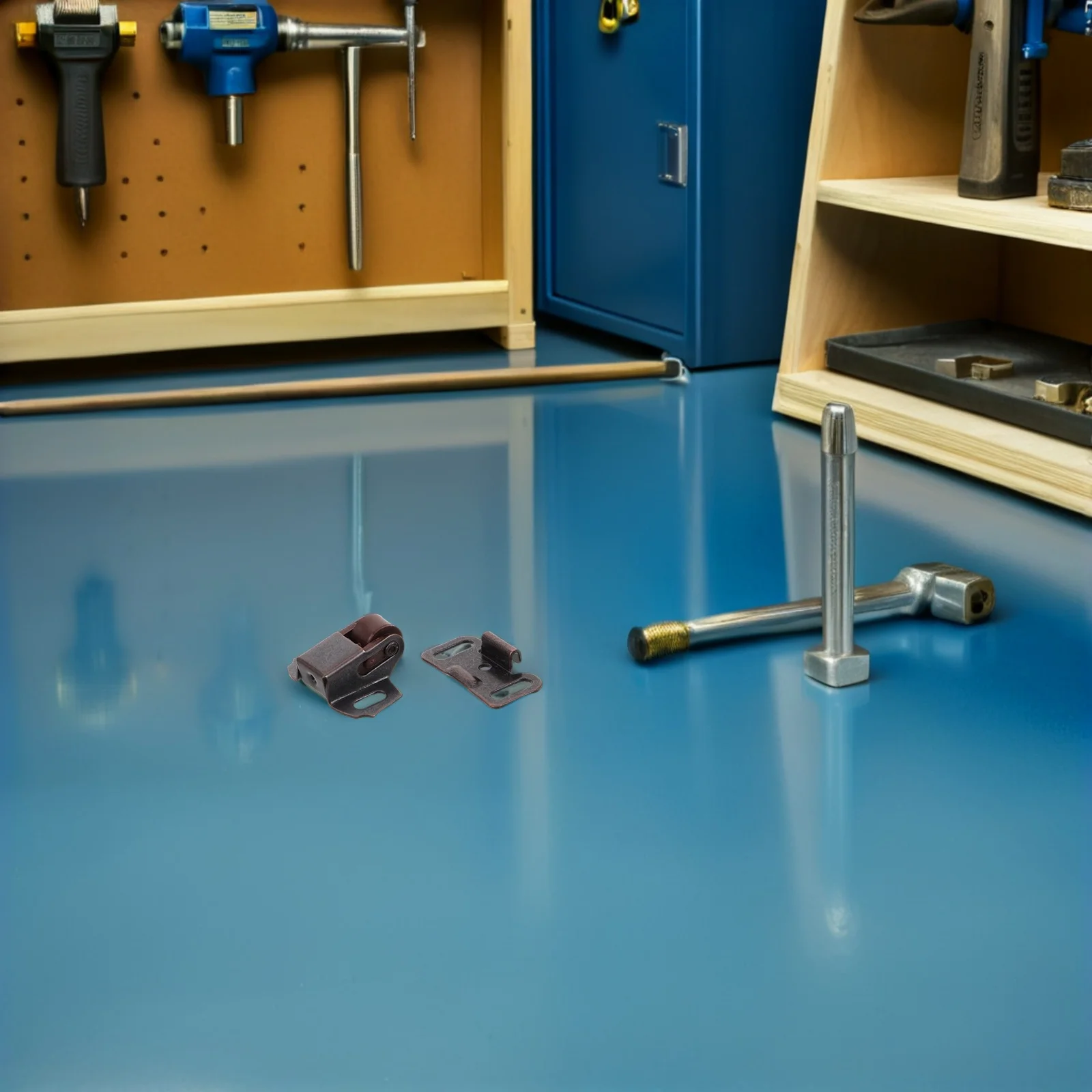 

Adjustable Mailbox Repair Parts 10 Sets Door Roller Catch for Exterior Post Box Lock Latch Hardware Roll Up Door Latch