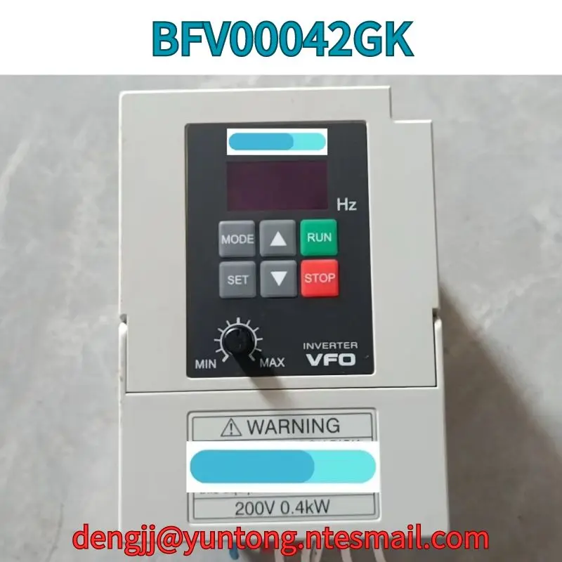 

Used Frequency converter BFV00042GK 0.4KW test OK Fast Shipping