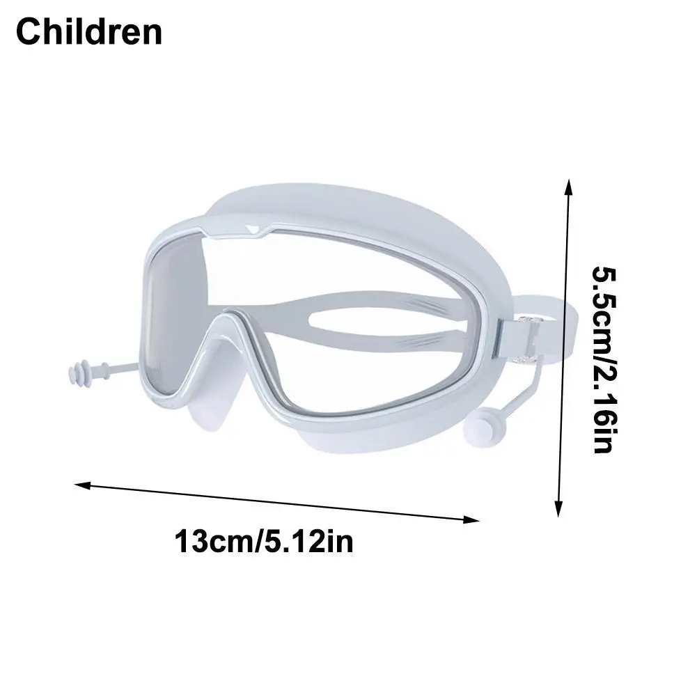 مكافحة الضباب نظارات السباحة للكبار مكافحة الضباب لا تسرب واضح رؤية واسعة نظارات السباحة بنين بنات بركة الشاطئ السباحة الملحقات #6
