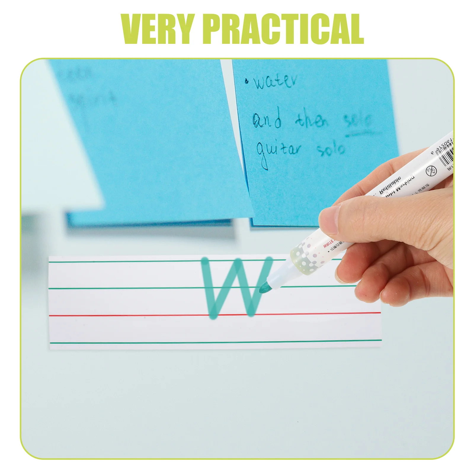 8 Pcs Desk Labels White Board Nameplates Tags Classroom Magnetic Writable Magnets for Multi-function Note