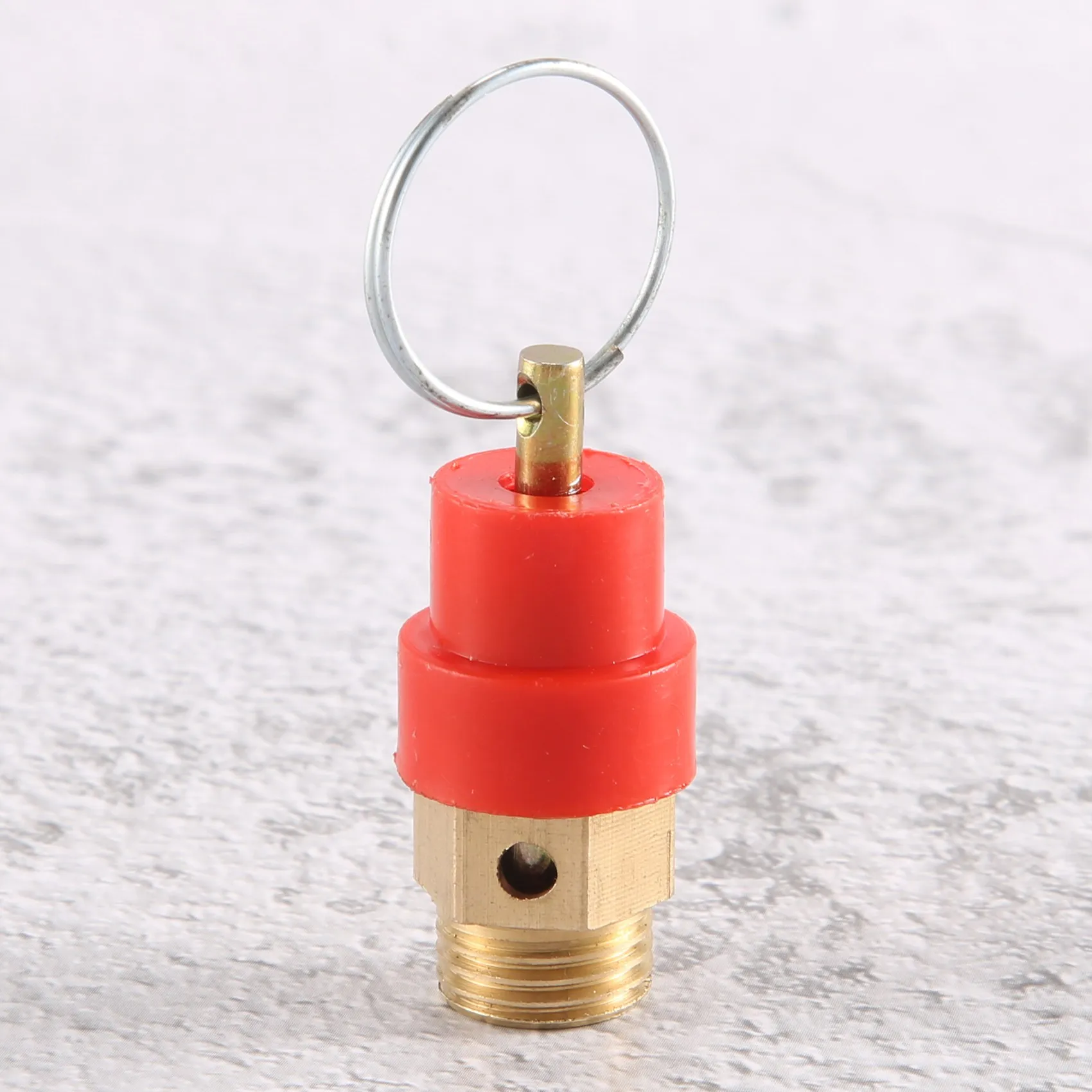 

ABFA Pressure relief valve 1/4 Zoll PT air compression valve red + gold