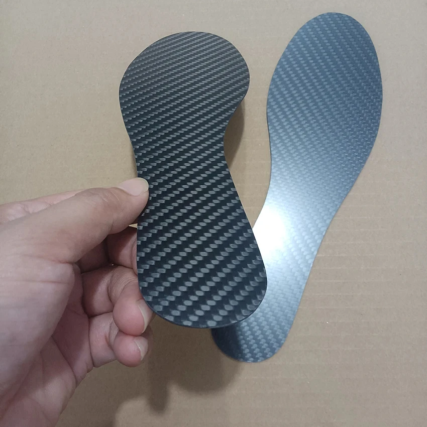 3K 100% Carbon FIBER Insoles Sports Running Football BASKETBALL Insole Anti-nail Anti-piercing ANTI-Torsional shock absorpTION