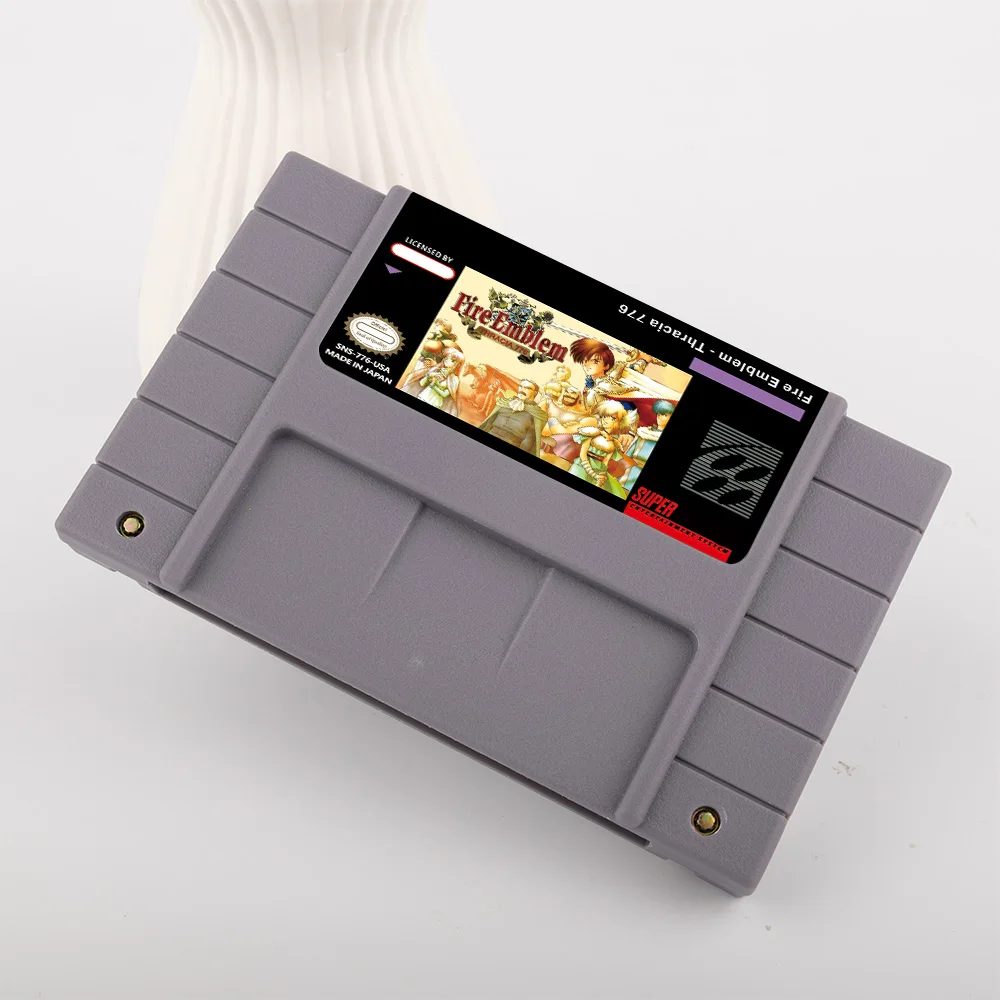 Fire Emblem - Thracia 776 RPG Game for SNES 16 Bit Game Card for USA NTSC Version SNES video Game Console FOR Nintendo