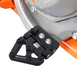 Folding Rear Brake Pedal Step Tip Plate For KTM EXC-F 350 SX 125 200 SXF 250 XC 400 500 EXC EXCF XCF XCW XC-W TPi 6D 2004-2023