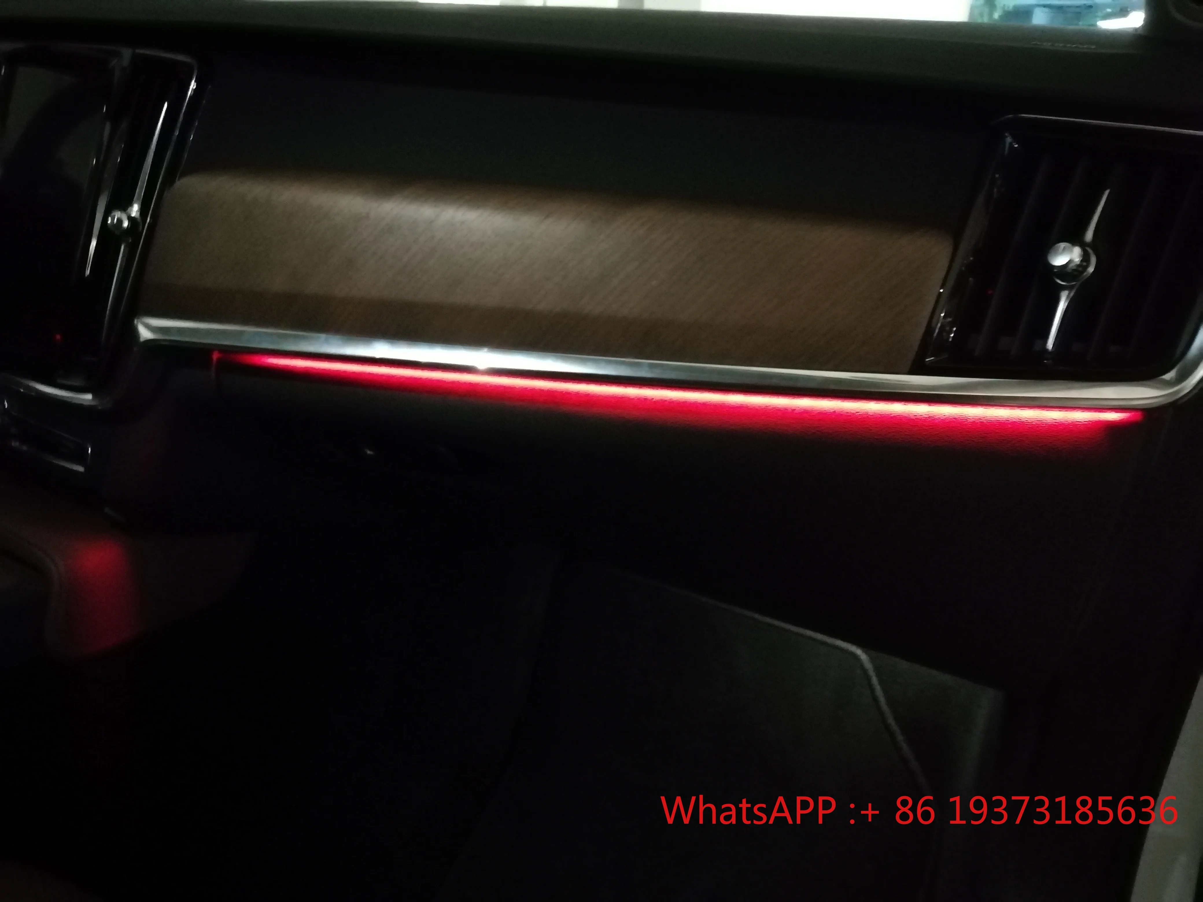 Auto Lighting System Atmosphere Light LED 64 Colors Car Ambient Lighting For Volvo S90 XC90 Mould Version