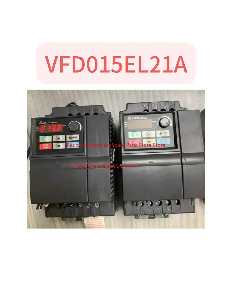 

Б/у инвертор 1,5 кВт с однофазным входом VFD015EL21A, нормальная тестовая функция