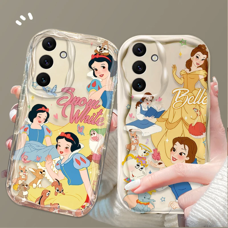 Disney princesa linda capa para samsung galaxy a16 a06 a55 a35 a25 a15 a05 a05s a54 a34 a24 a14 a73 a53 a33 a23 a13 a52 a32 a22