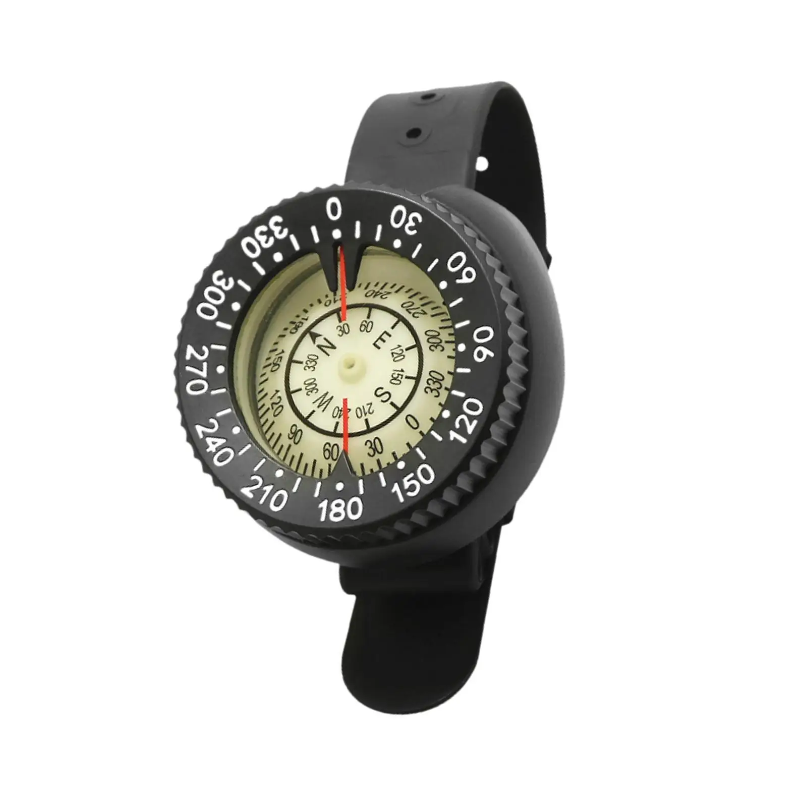 

Компас для дайвинга на запястье, Водонепроницаемый компактный мини-Компас для подводного плавания, светится в темноте, аксессуары для экстренного плавания и выживания с аквалангом