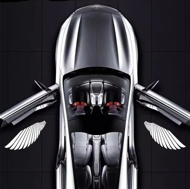 

2X LED Angel Wing show Lamp For BMW 1 5 6 3 7 series X1 X3 X5 M3 M5 Z4 F10 F30 F13 E86 E87 E60 E63 E68 Car Door light Accesssory