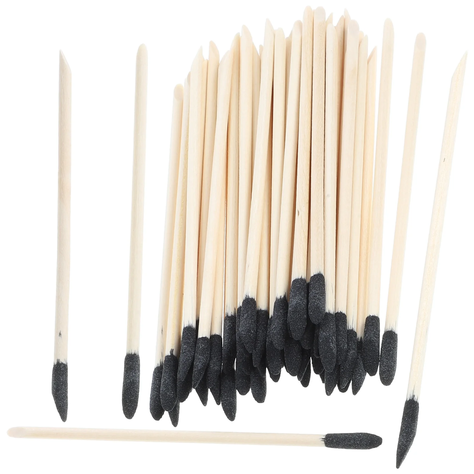 50 Uds varillas de lijado de detalle varillas de lijado de madera de doble punta suministros de carpintería