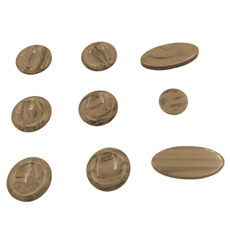 Complete Saxophone Pad Replacement Set Acrylic Texture Pads for Key Response