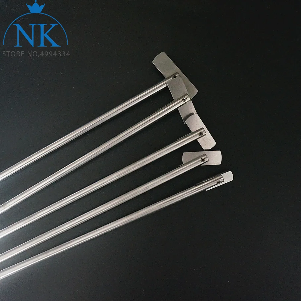 

1pcs lab stainless steel paddle straight movable blade for stirrer mixer blender laboratory equipment