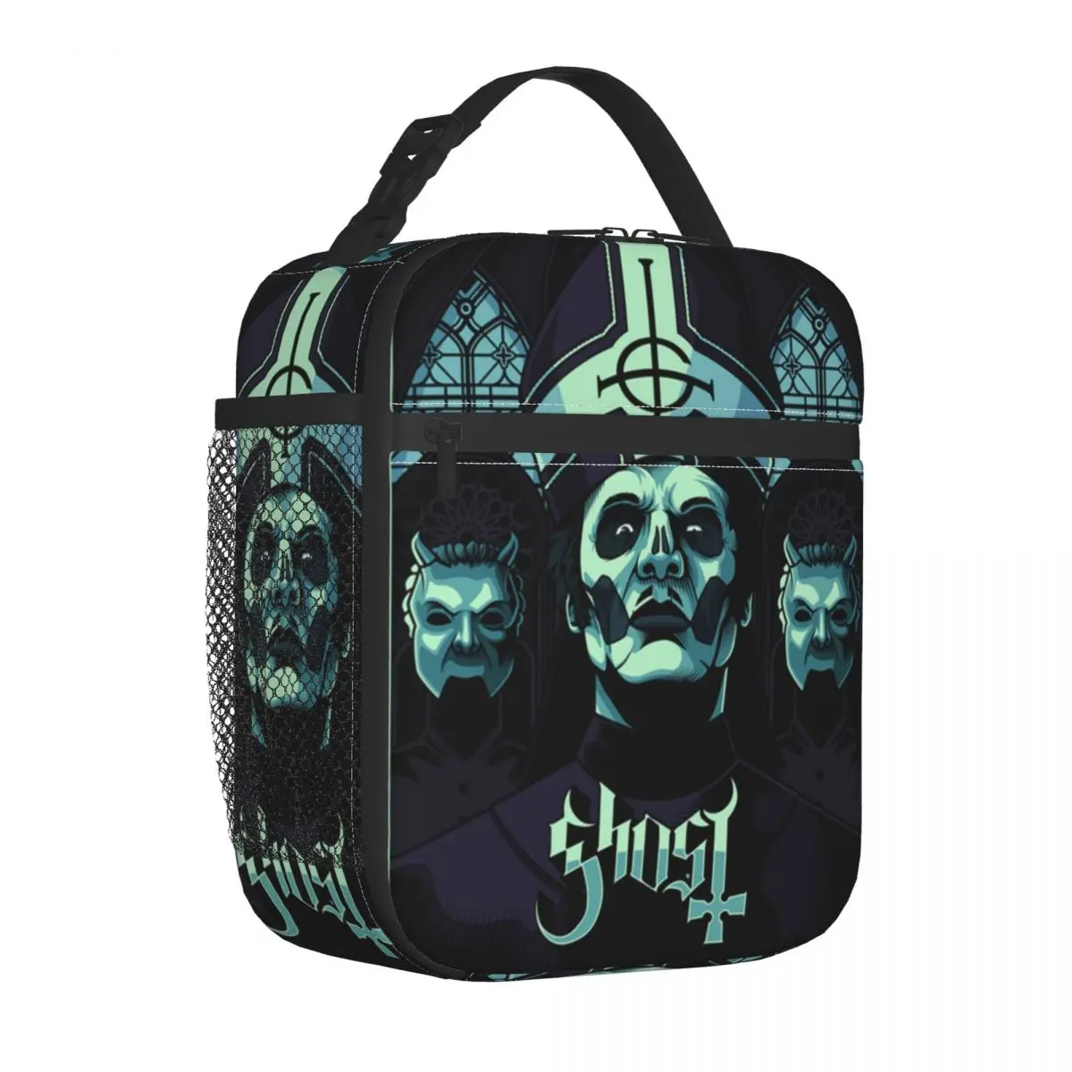 

Ghost B.C. Prequelle Impera Insulated Lunch Bag Portable Heavy Metal Band Reusable Cooler Bag Tote Lunch Box Office Travel Men