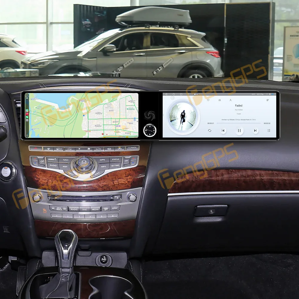 

Сенсорный автомобильный радиоприемник для Infiniti QX60 2013-2020, Android GPS, автомобильная мультимедийная система, автомагнитола, стереоприемник, головное устройство