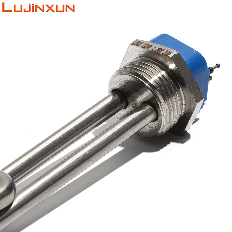 LUJINXUN 120V 1500W Foldback Water Heater Element with Low Watt Density Heating Parts