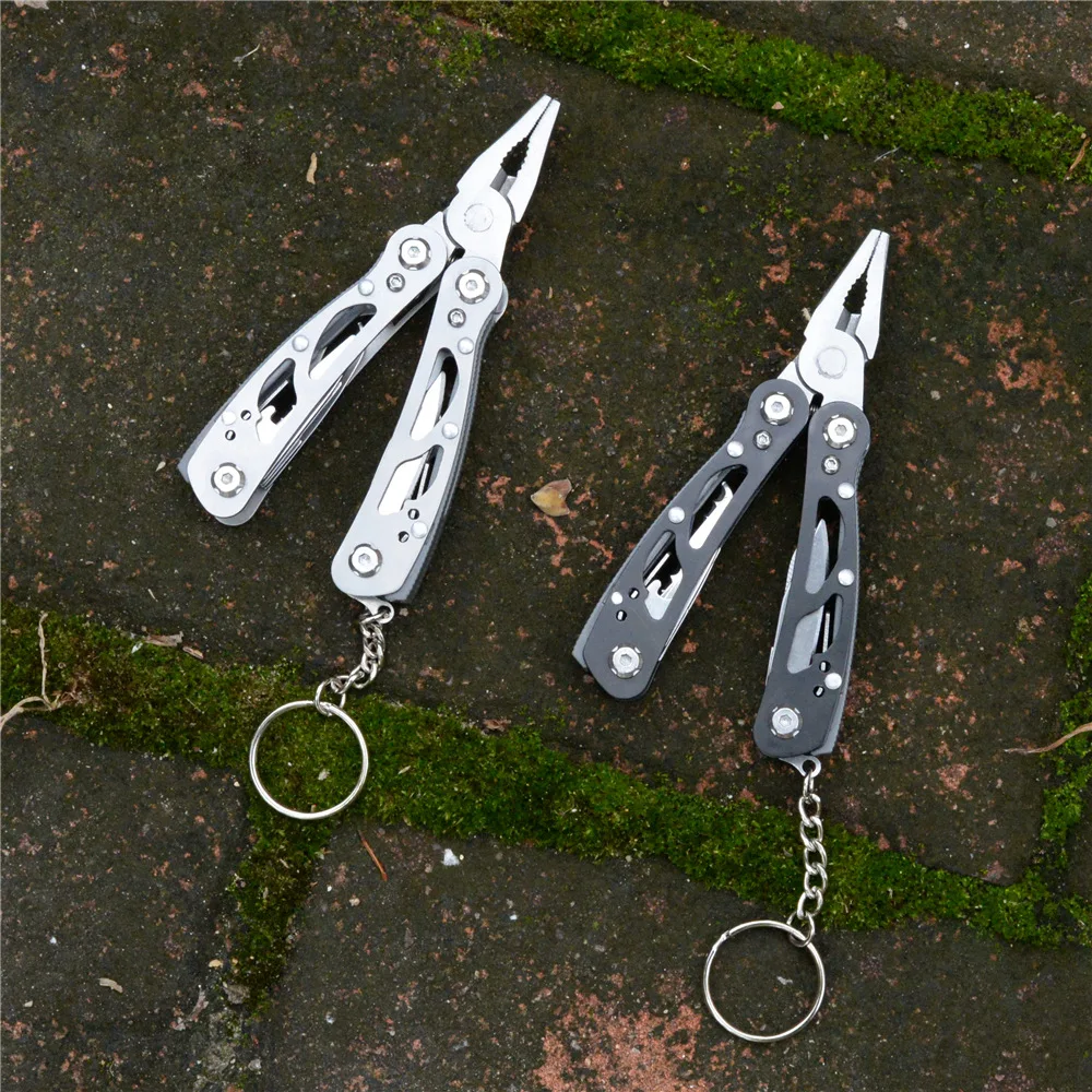 Multifunction Folding Pliers Pocket Knife Outdoor Camping Survival Hunting Foldable Multi Tool Scissors Saw Screwdriver Clip Set