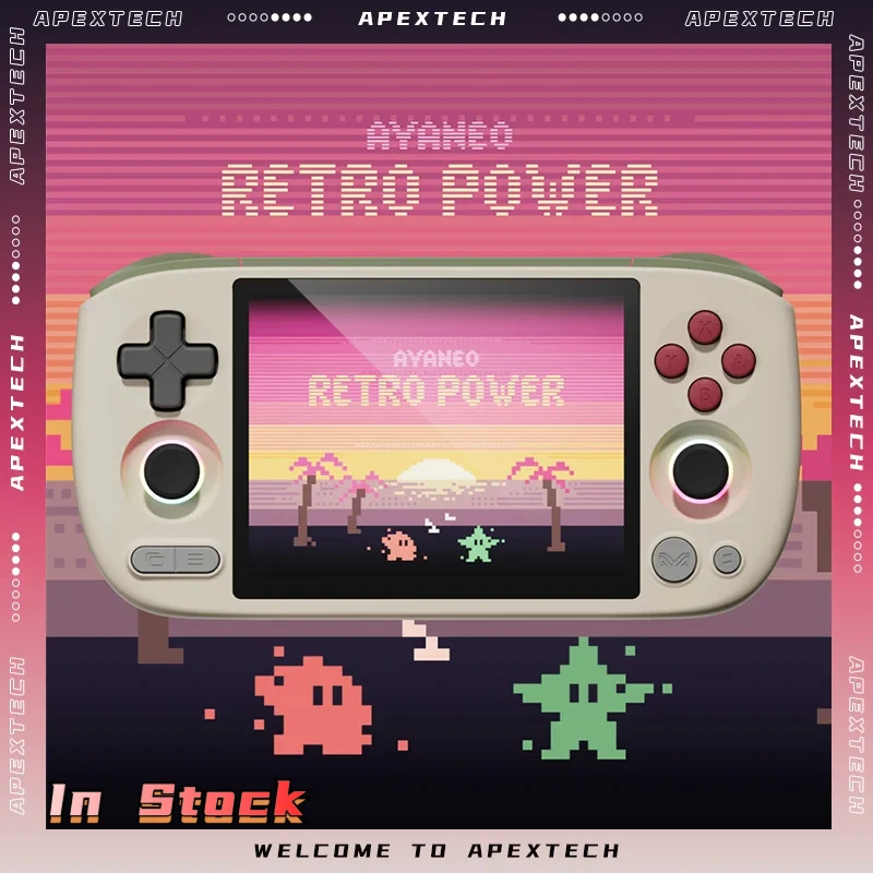 AYANEO Pocket AIR Mini 4.2 4:3 Retro Android Handheld Helio G90T 4500mAh Hall Joystick PS1 N64 Emulator - afbeelding 2