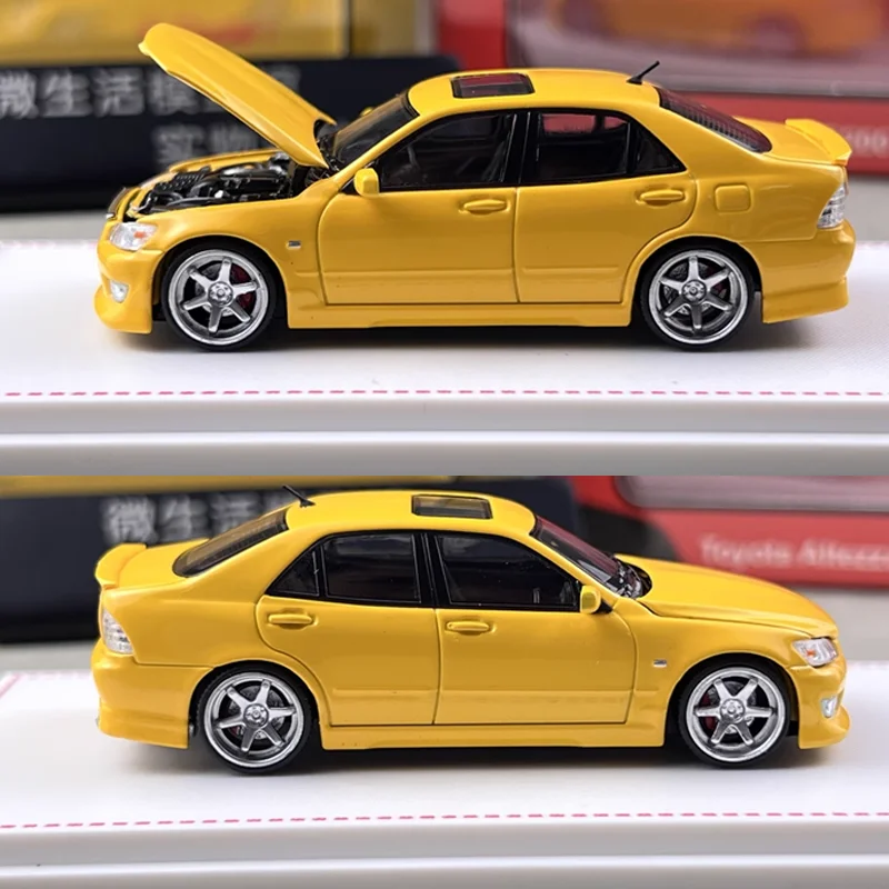 Model Een 1/64 RS200 SXE10 Altezza Legering Motorvoertuig Speelgoed spuitgieten Metalen Model Collectie Jongen Kerstcadeaus
