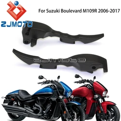 Leviers de frein et d'embrayage de vélo de route noirs, commande manuelle, leviers de guidon personnalisés pour Suzuki Boulevard Mnightlife R 2006-2017 Lenkerhebel, 1 paire