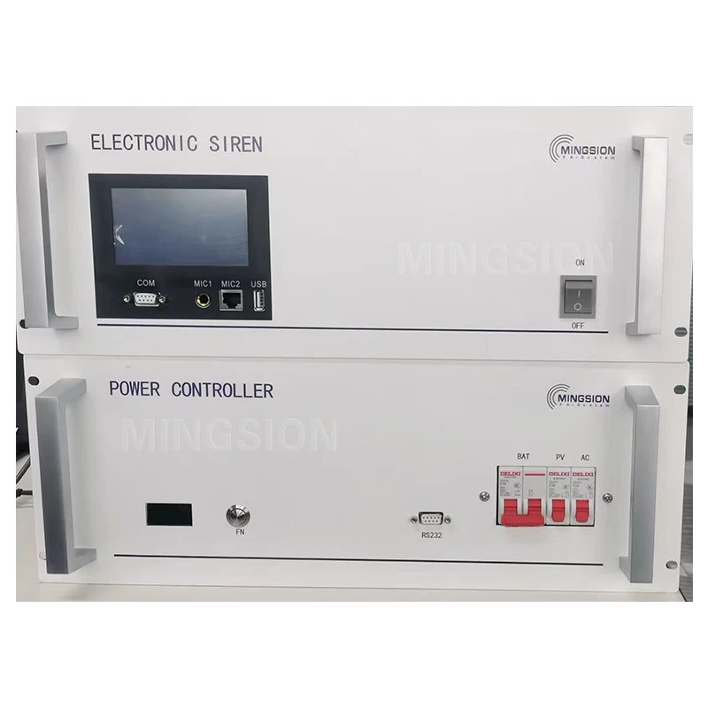 نظام إنذار وحدة طرفية عن بعد صوتي أجهزة إخطار صفارة الإنذار الإلكترونية لنظام التحذير المبكر الوطني للفيضانات تسونامي #4