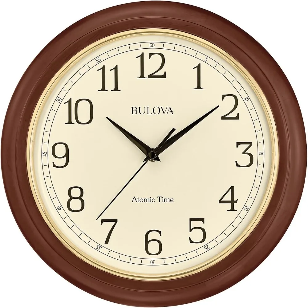 Atomic Time 2 Analog Wall Clock C5004 | 12.4