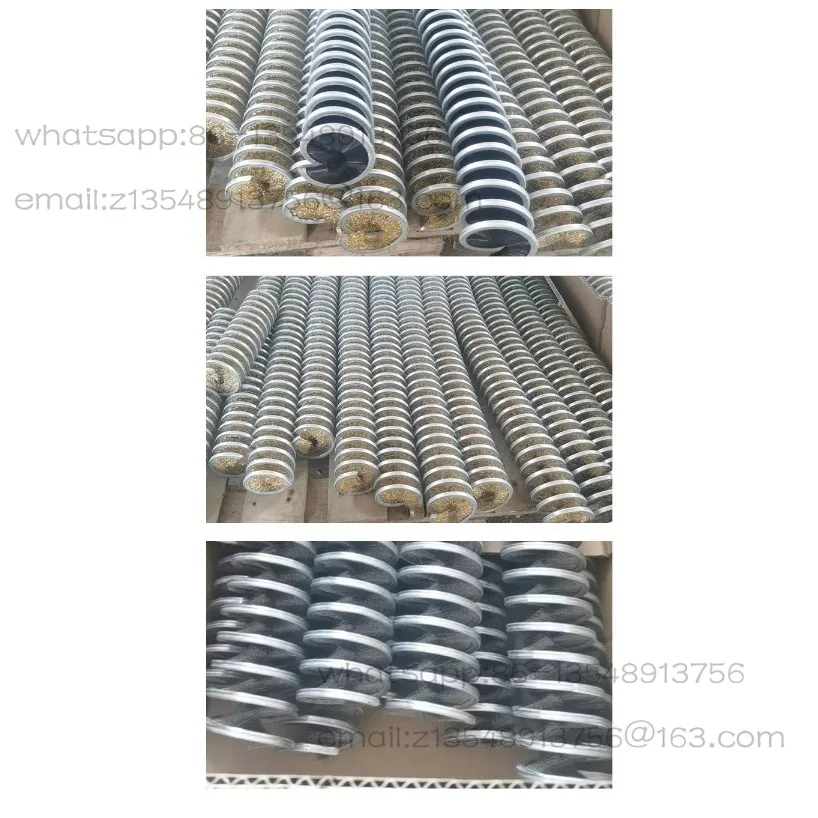 Inner spiral nylon wire spring brush for steel wire rust removal, outer diameter 60mm