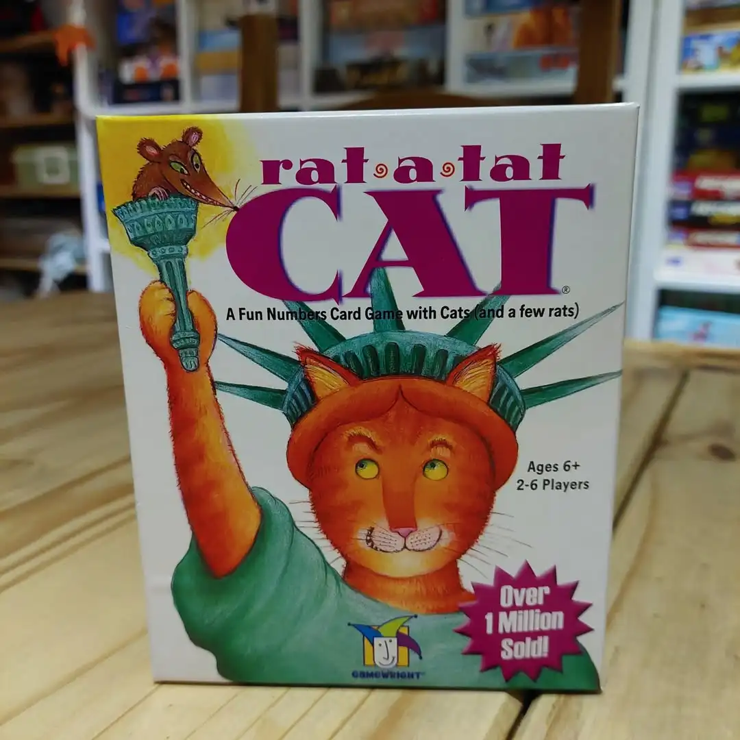 لعبة بطاقات Rat a Tat Cat - لعبة تعليمية للأطفال من أجل لعبة الذاكرة والأرقام المنطقية للأطفال | التفاعلية العائلية الأكثر مبيعًا #2