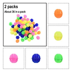 72PCS Colorful Decorations Clips Fors Bike Multi Color Plastic Bicycle Wheel Spoke Beads Children Gifts Bike Accessories