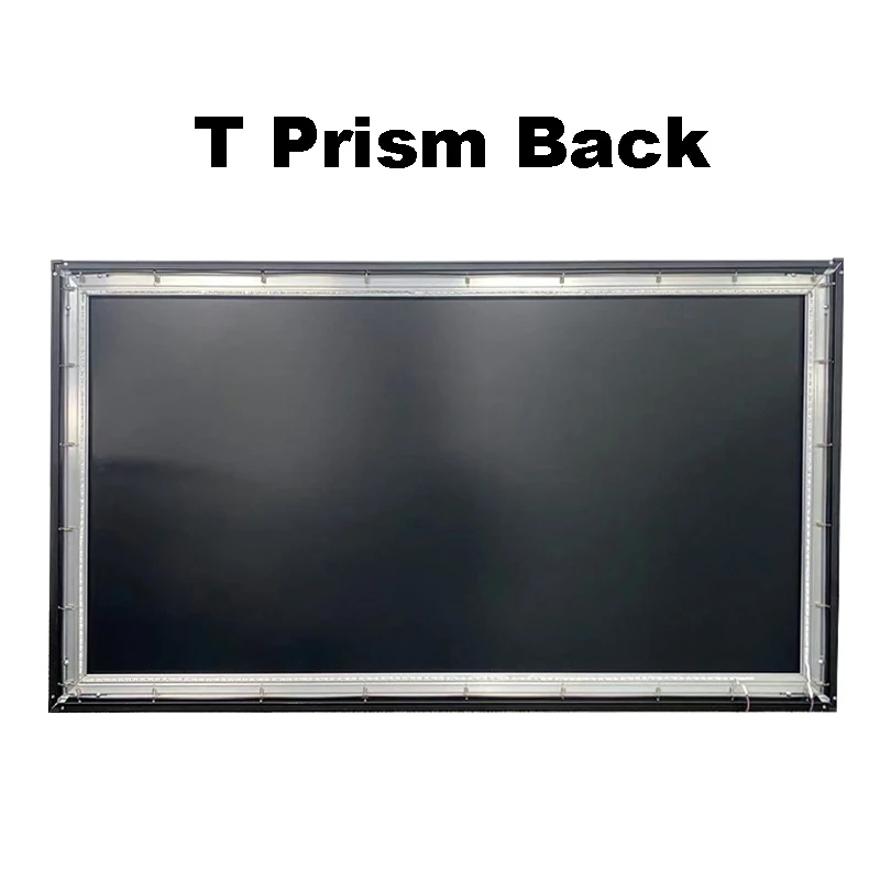 120 Inch ALR T Prism Projector Screen For 4K Ultra Short Throw Projectors With Optional Size Black Grid Screen