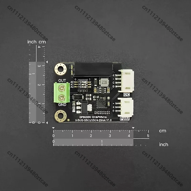 Current Analog Output Breakout Board, Bidirectional ±10V Control for Student Industrial IoT Closed-loop Motor Coding Experiment