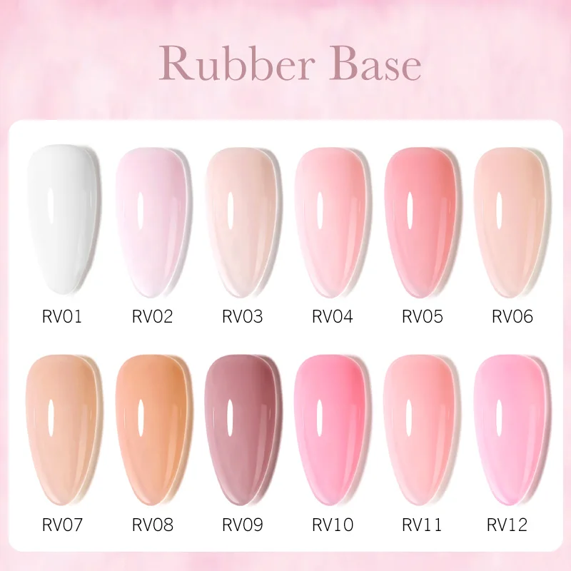 7,5ml Venalisa HEMA-freier TPO-freier Rubber Base Jelly Pink Soak-Off UV LED Gel Nagellack Semi-Permanent Nagel-Maniküre-Lack – Detail 8