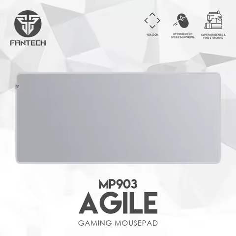 FANTECH AGILE MP903 Gaming Mousepad Large Mouse Mats Mouse Keyboard Pad Water-Resistant Coating Anti-Fray Edge Stitching