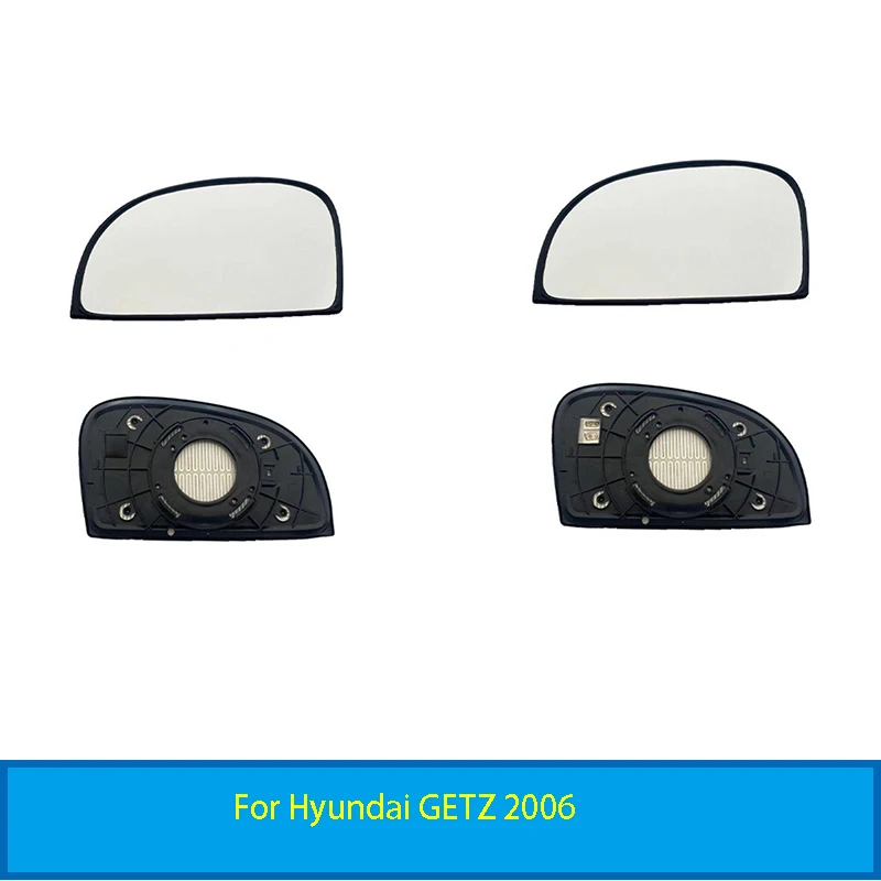 For Hyundai GETZ 2006 Car rearview mirror Unheated mirror with  heating  Car mirror 87611-1C000 87621-1C000 NEW 1PCS