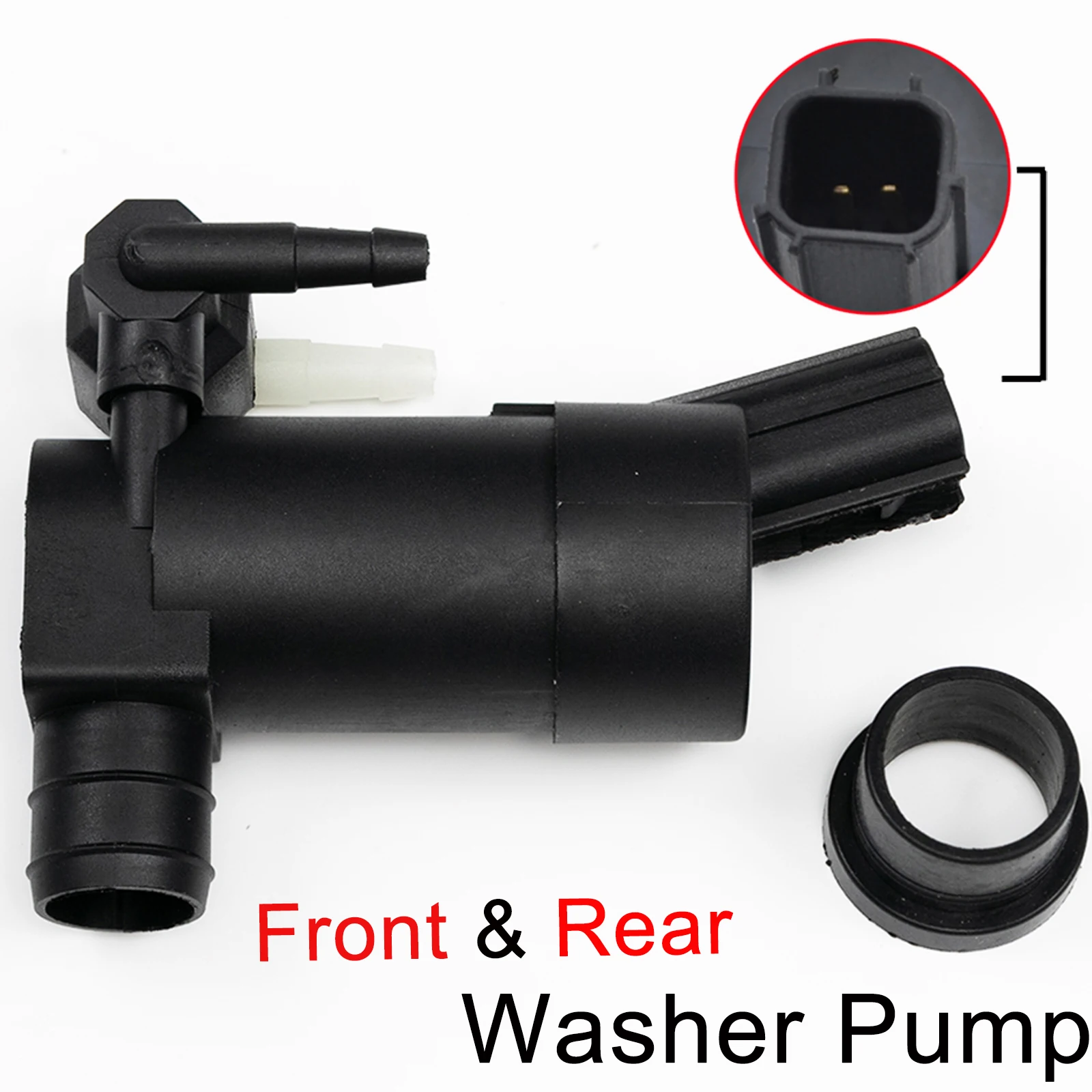 Windshield Wiper Washer Pump Twin Outlet Water Motor For Ford Focus Kuga Galaxy S-Max For Volvo XC90 V70 C30 V50 Front Rear