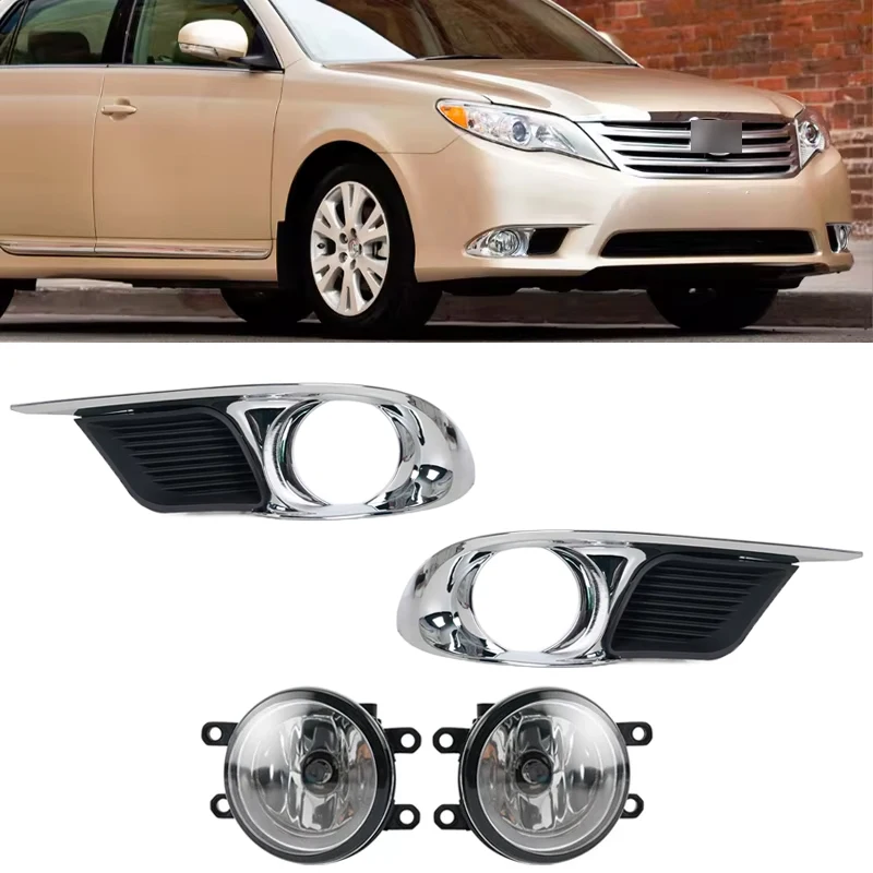 

5203007040 TO1039156 Fog Light Cover For Toyota Avalon 2011 2012 Foglight Lamp Grille Bezel Shade SC2593100 SC2592100