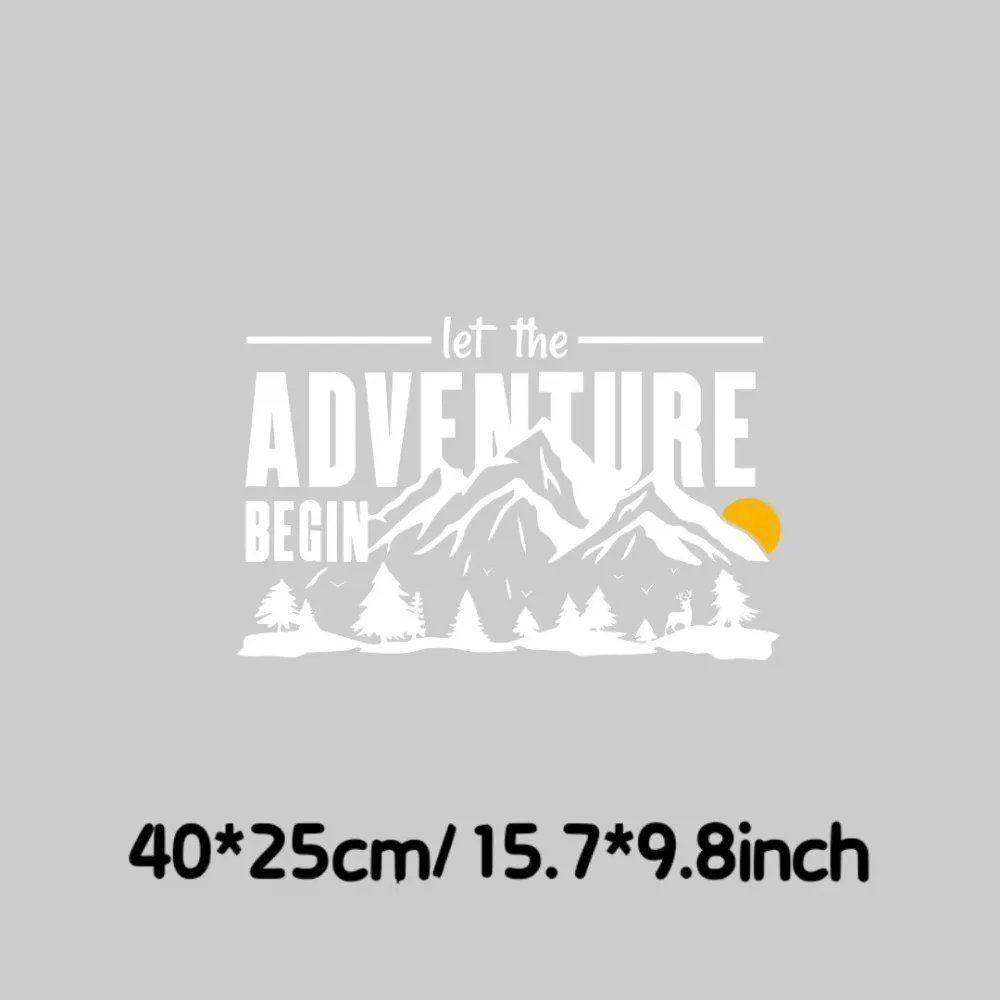 1 Piece of truck decal. Start your adventure with this off-road vehicle decoration. Waterproof. Large truck decoration.