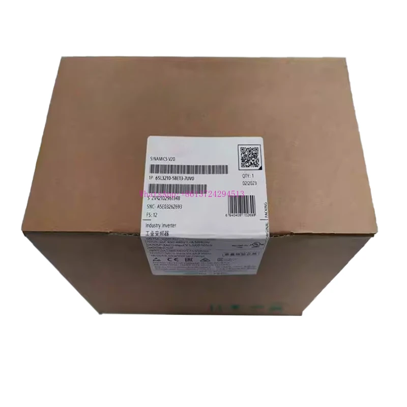 

New Original In BOX 6SL3210-5BE13-7UV0 6SL3210 5BE13 7UV0 {Warehouse stock} 1 Year Warranty Shipment within 24 hours