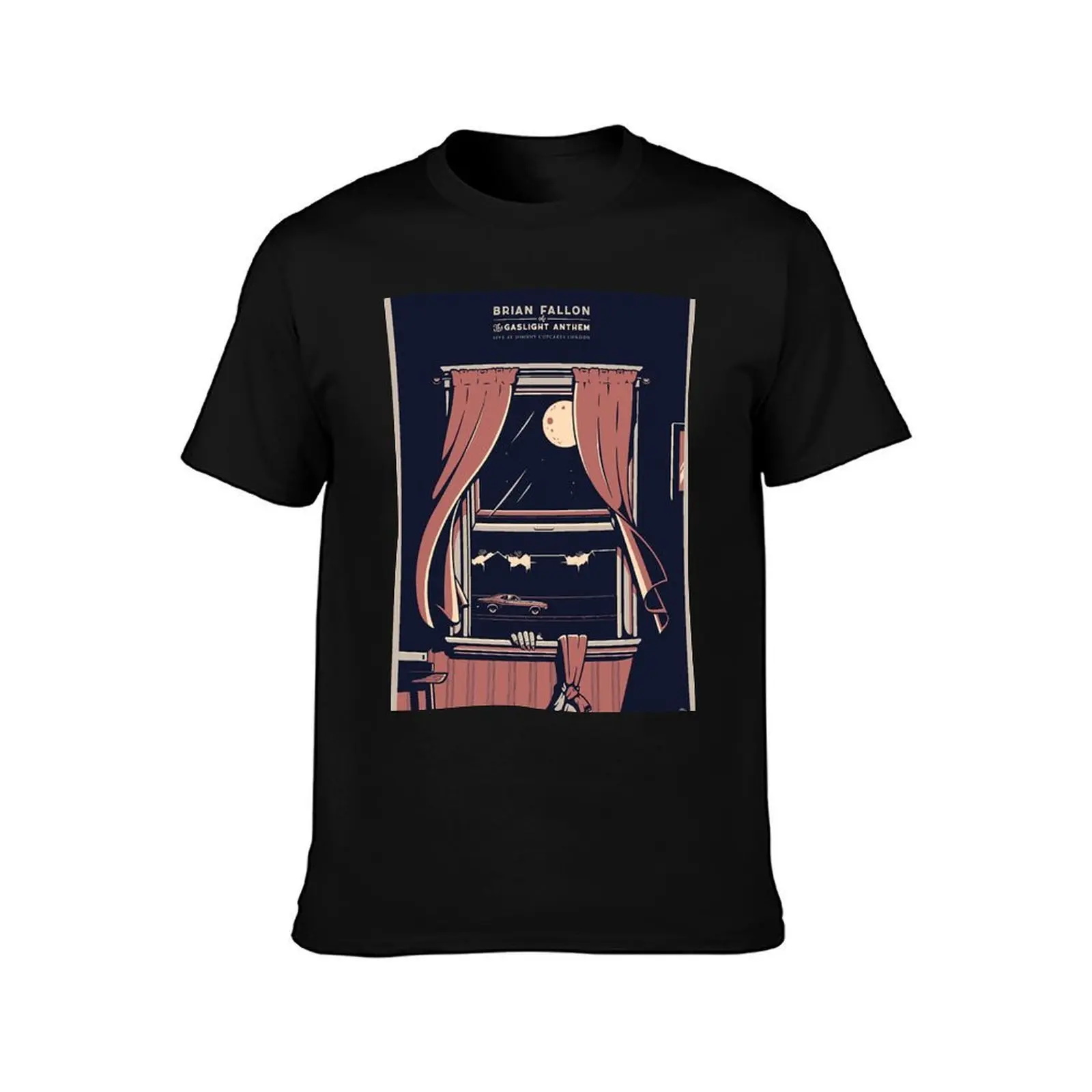 the gaslight anthem T-Shirt Trendy Print Short Sleeve T-Shirt