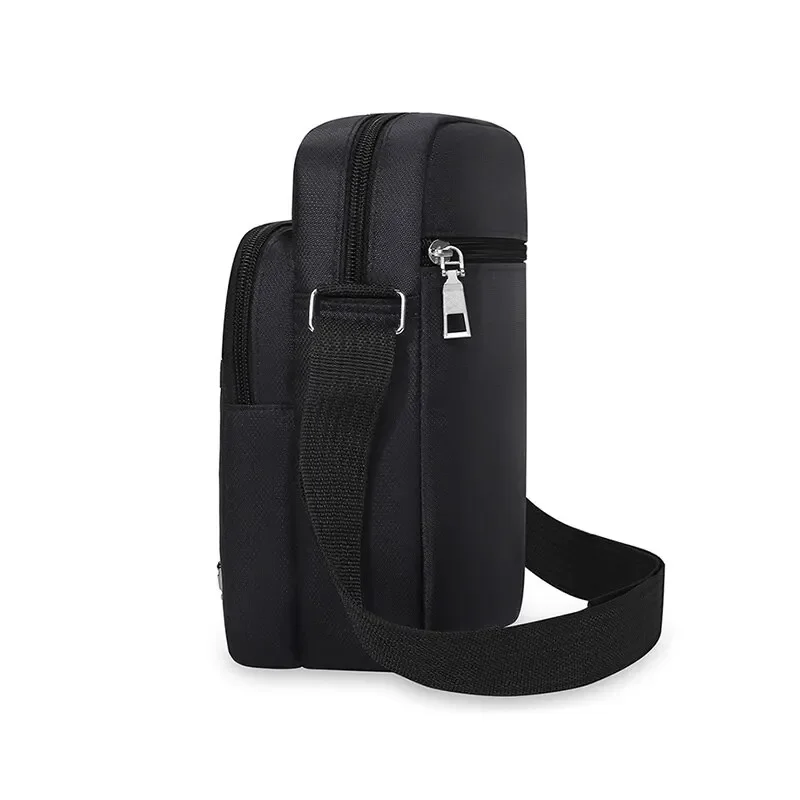 Man Bag One Shoulder Multi-function Messenger Bag Password Lock Sports Bike Bag Waterproof USB Charging Port Anti-theft Chest BA