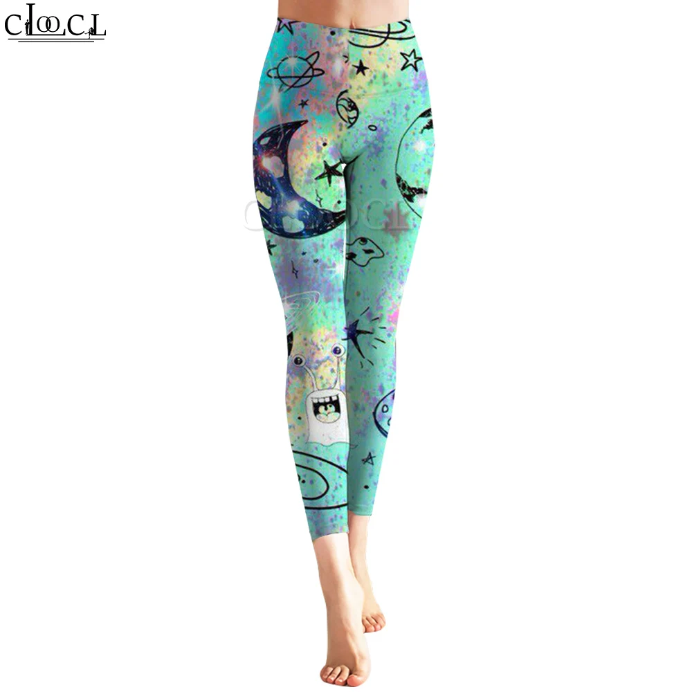 CLOOCL-mallas Y2k para mujer, pantalones de Yoga de Hip Hop, pantalones de tendencia para correr, pantalones deportivos diarios para mujer, mallas de calle, mallas de discoteca