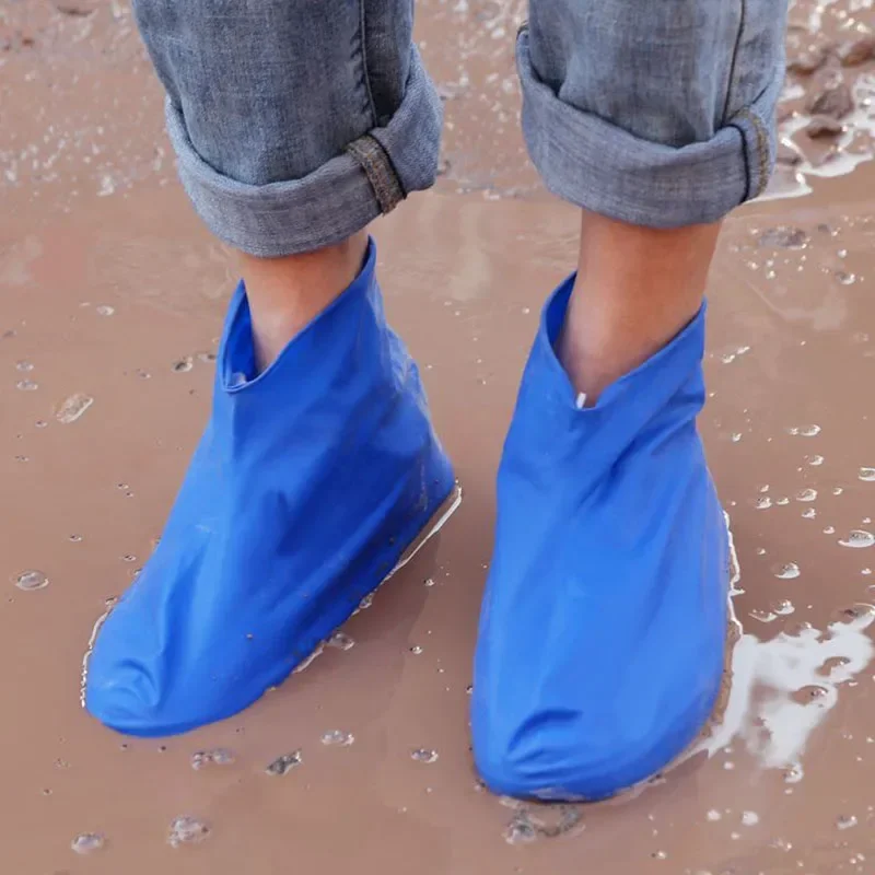 Convenient Lightweight Waterproof Shoe Covers Thickened and Wear-resistant Rainproof Shoe Covers Dropshipping Wholesale