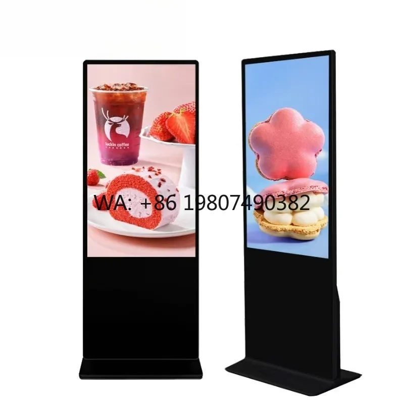 

32-86 Inch Android IPS Touch Totem Floor Stand Kiosk Built-in CMS Mall Indoor Digital Signage Display