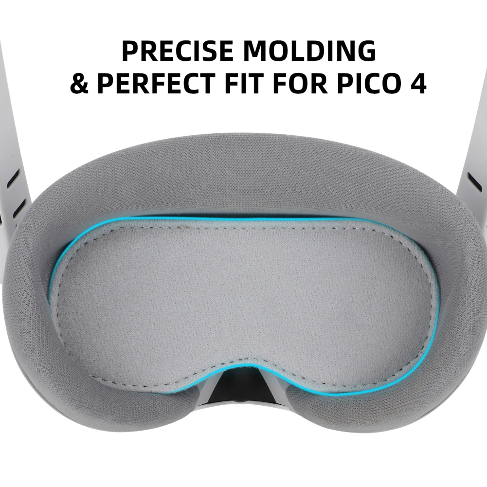 Shock-resistant Vr Glasses Len Protective Cover Dust-proof Pad Lens Caps Compatible For P ico 4 Accessories