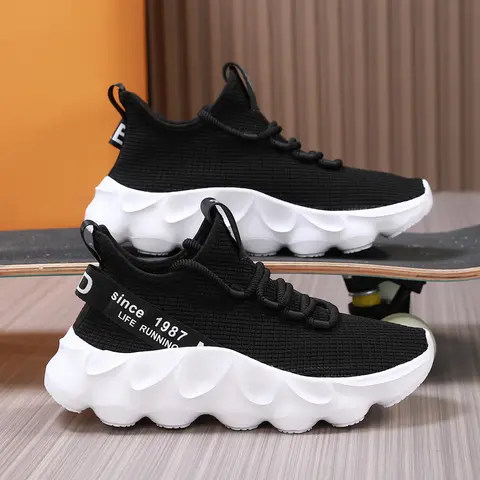 Chaussures de randonnée et de course pour hommes, grande taille, confortables, décontractées, polyvalentes, à la mode, pour l'entraînement des couples