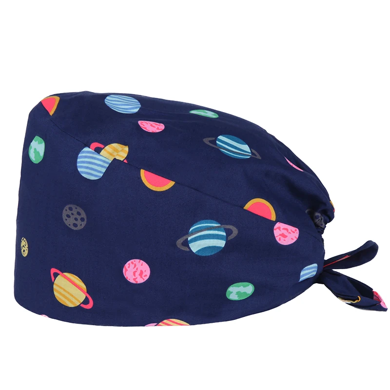 Großhandel Krankens ch wester Peeling Kappen staub dichte Reinigungs kappen OP-Kappen für Frauen und Männer Schönheits salon Zahnarzt Klinik Hüte m376